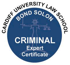Cardiff University Law School Criminal Expert Certificate logo