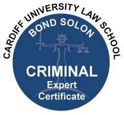 Cardiff University Law School Criminal Expert Certificate Cardiff University Law School Criminal Expert Certificate logo